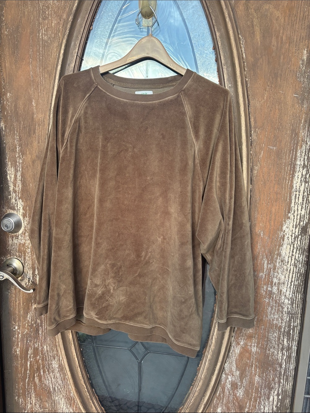 Aerie velour Crewneck! XL